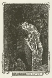Sir Galahad opens the Tomb